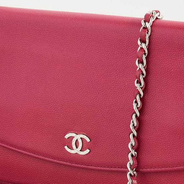 Chanel Caviar Sevruga Wallet On Chain WOC – Jacob James