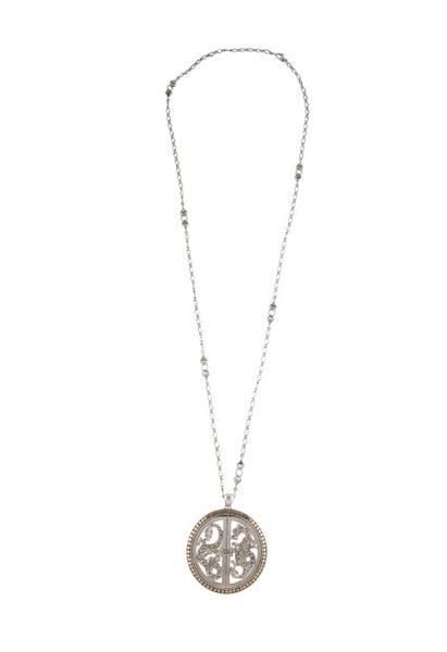 John Hardy Naga Round Dragon Pendant Necklace – Jacob James