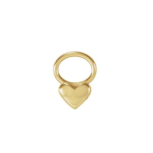 14kt Heart Charms