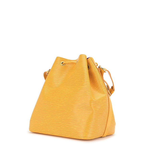 Louis Vuitton Tassil Yellow Epi Leather Petite Noe Bag - Yoogi's