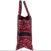 Christian Dior Leopard Book Tote