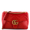 Gucci Large GG Marmont Matelassé Flap Bag