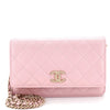 Chanel Caviar Studded Wallet On Chain WOC