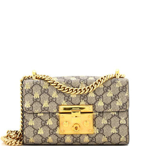 Gucci GG Supreme Bee Small Padlock Shoulder Bag – Jacob James 