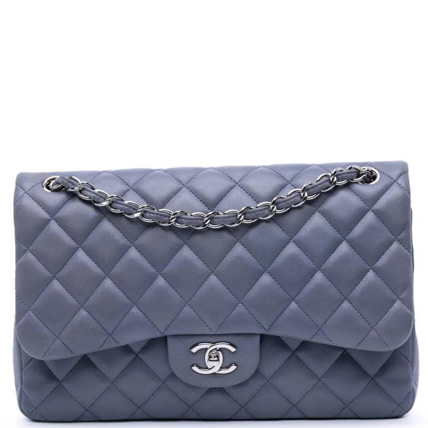 Chanel Classic Jumbo Lambskin Double Flap Bag