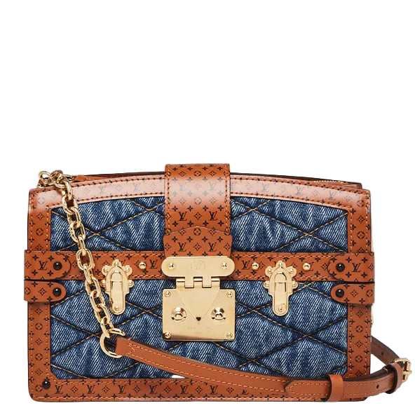Louis Vuitton Denim Malletage Trunk
