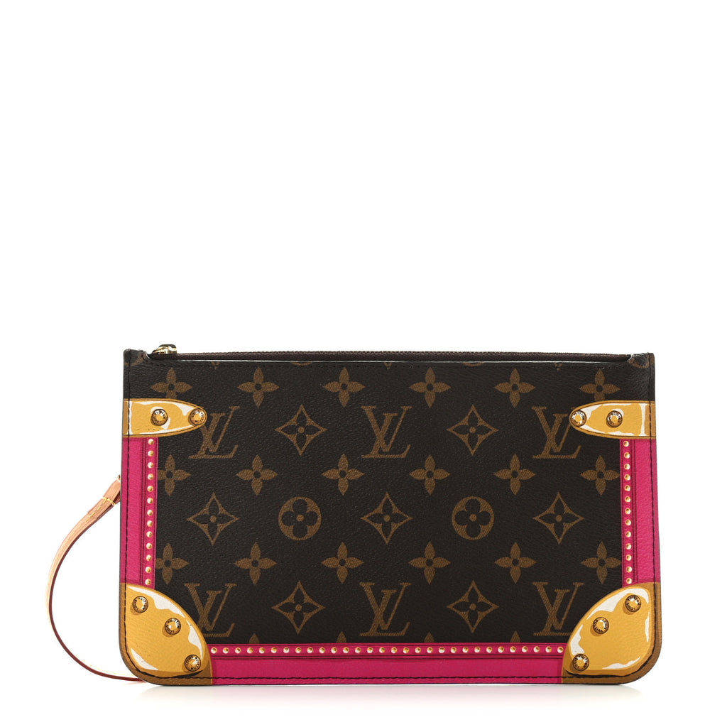 Louis Vuitton Monogram Summer Trunks MM GM Pochette