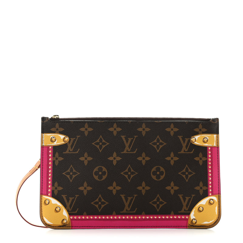 Louis Vuitton Monogram Summer Trunks MM GM Pochette