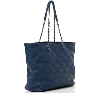 Chanel Grained Calfskin Quilted Daily Shopping