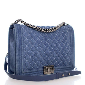 Chanel Large Denim BoyBag