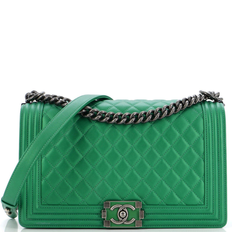 Chanel Lambskin Medium Boy Bag