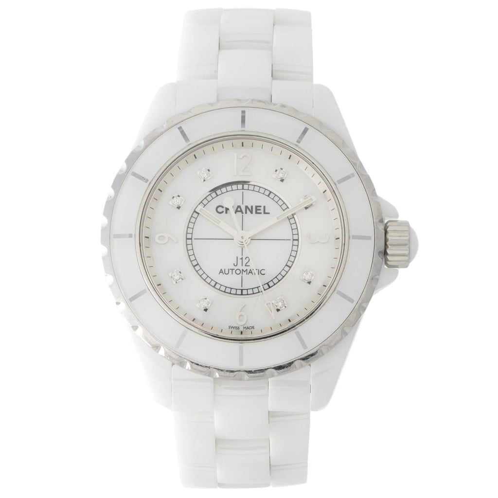 Chanel J12 MOP Diamond Watch