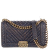 Chanel Caviar Medium Chevron Boy Bag