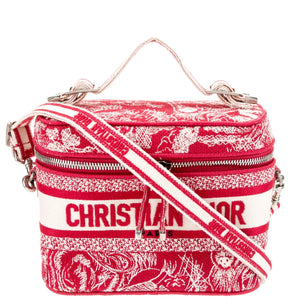Christian Dior Toile De Jouy Vanity Case
