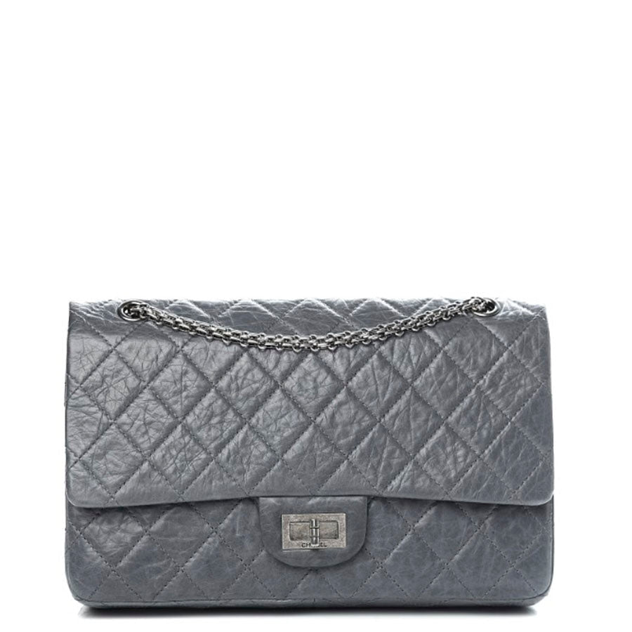 Chanel Reissue 2.55 Flap Bag Quilted Aged Calfskin 226 - ShopStyle