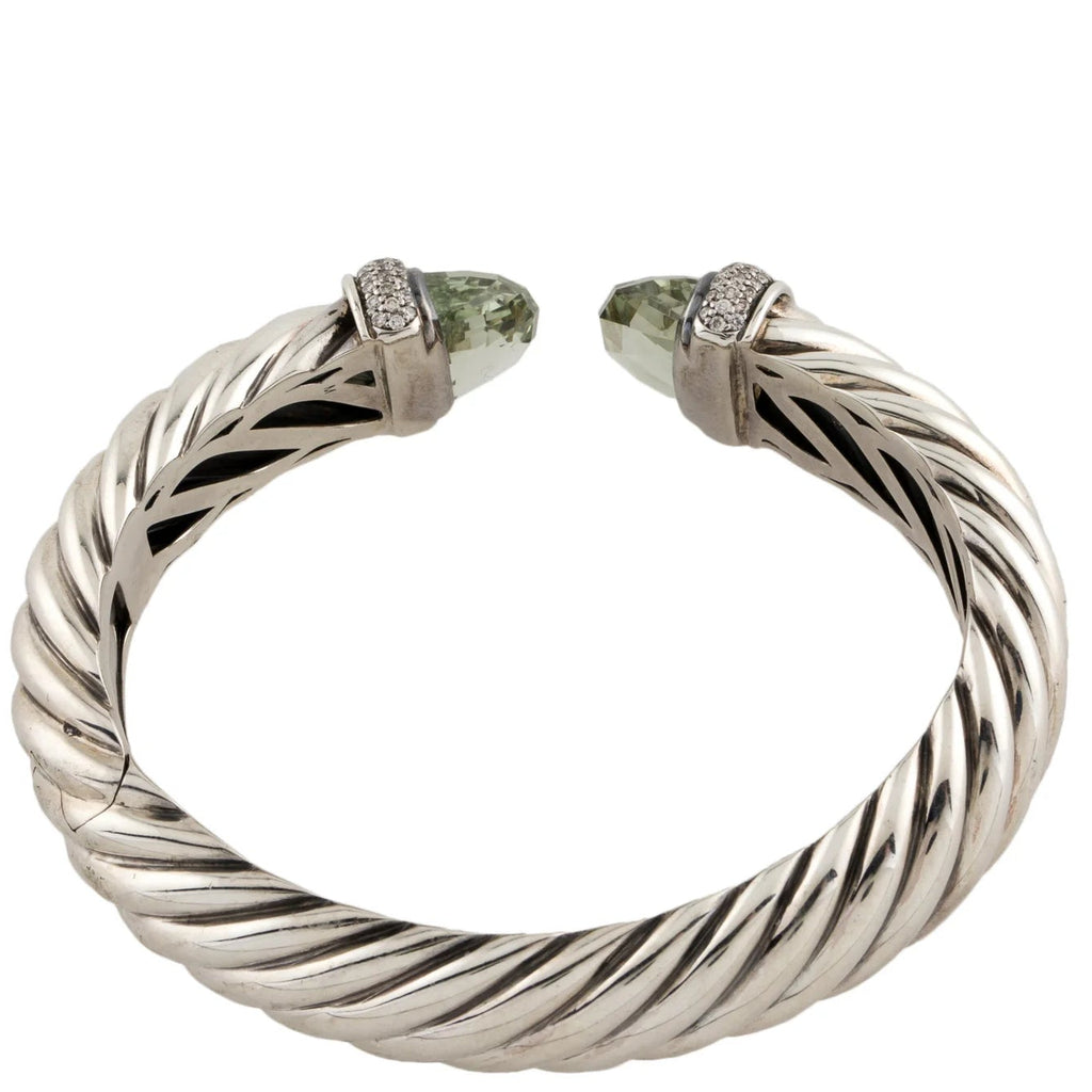 David Yurman Waverly Diamond Cuff Bracelet