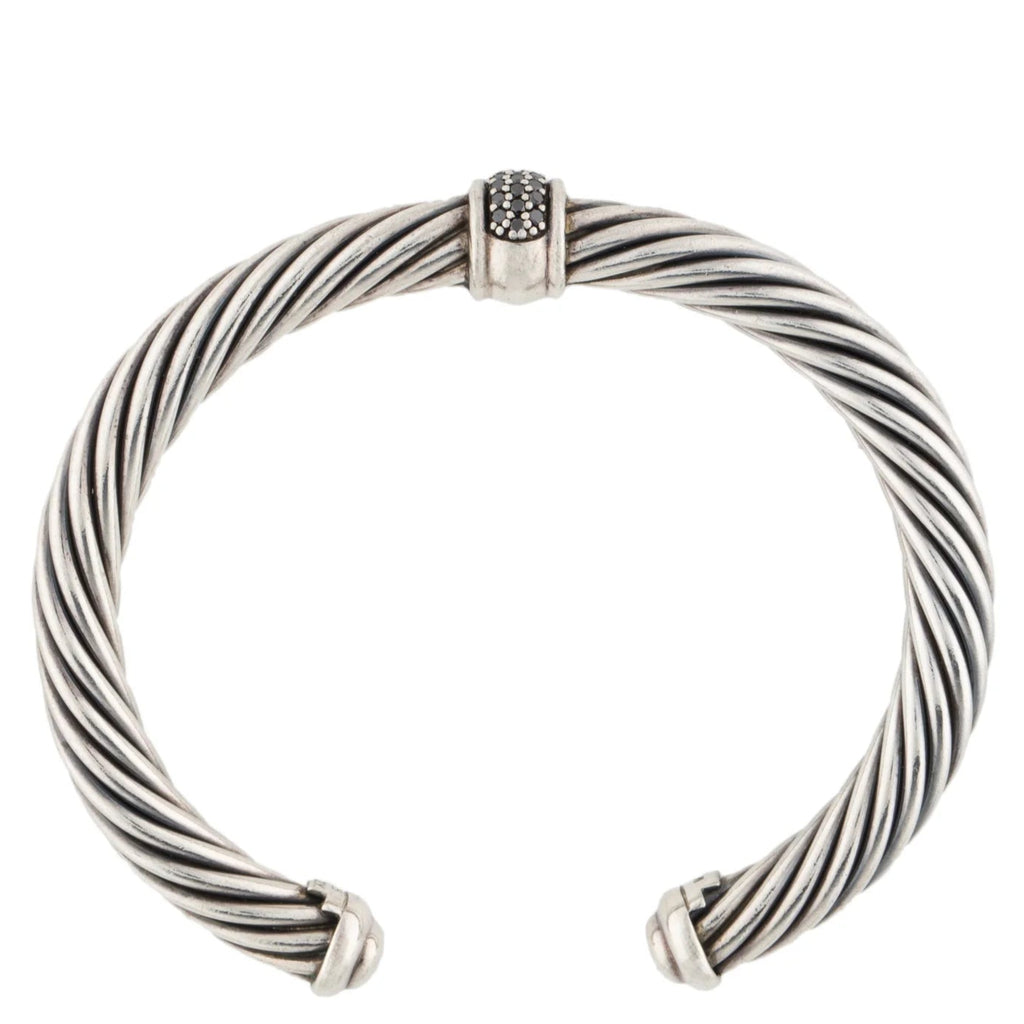 David Yurman Diamond Station Classic Cuff