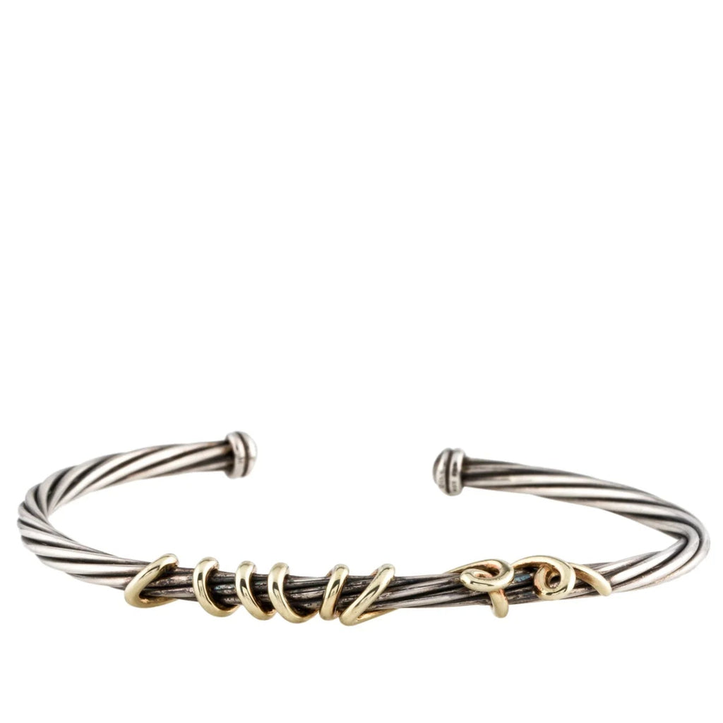 David Yurman Whispers Love Cuff Bracelet