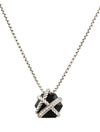 David Yurman Onyx Cable Wrap Necklace