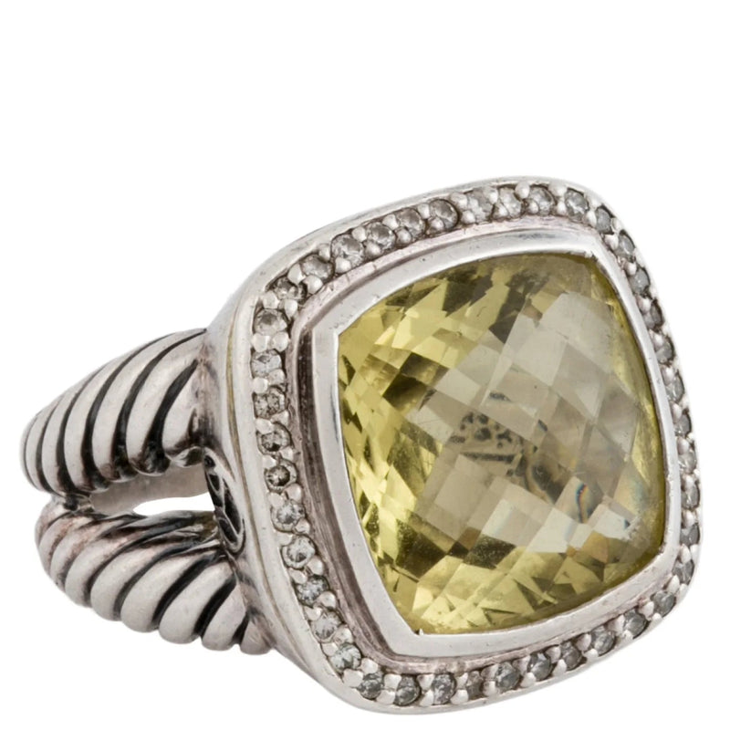 David Yurman Lemon Citrine Albion Ring