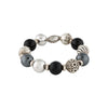 David Yurman Onyx & Hematite Elements Bead Bracelet