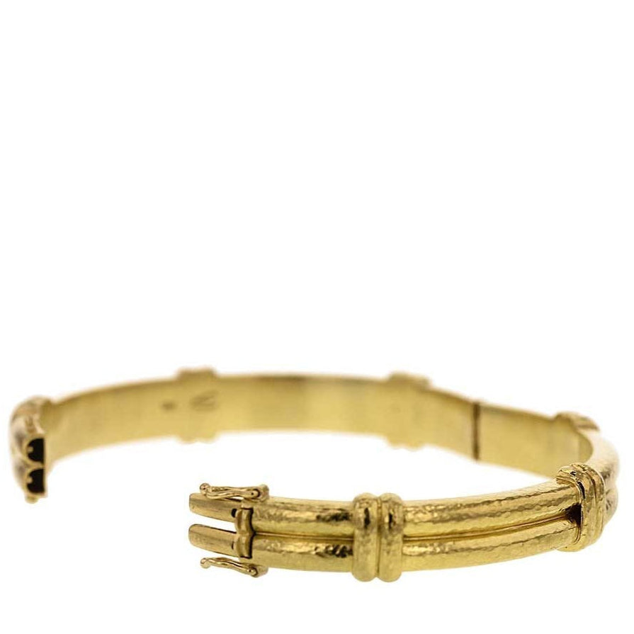 Elizabeth Locke Banded Bangle Bracelet