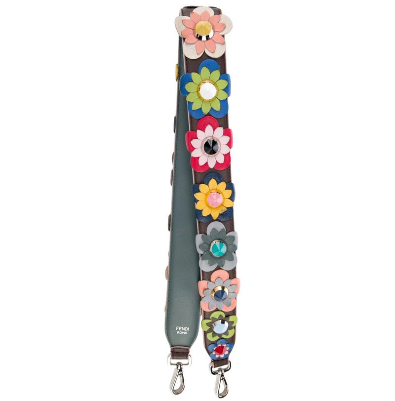 Fendi Flower Detailed Bag Strap