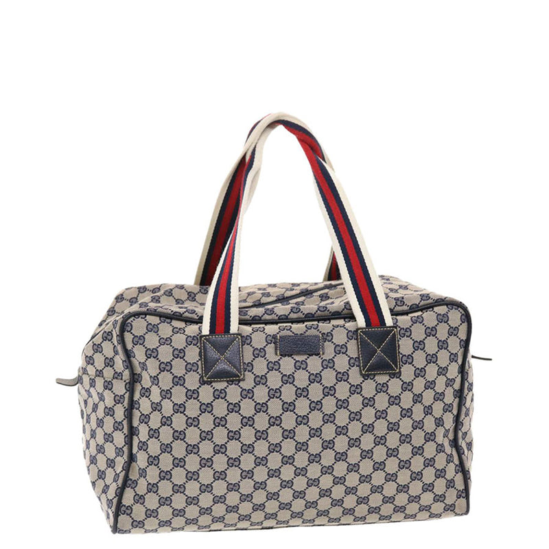 Gucci Canvas Web Weekender Duffle Bag