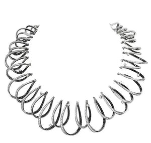 Stefan Hafner Ruffle Diamond Necklace