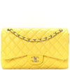 Chanel Classic Jumbo Lambskin Double Flap Bag