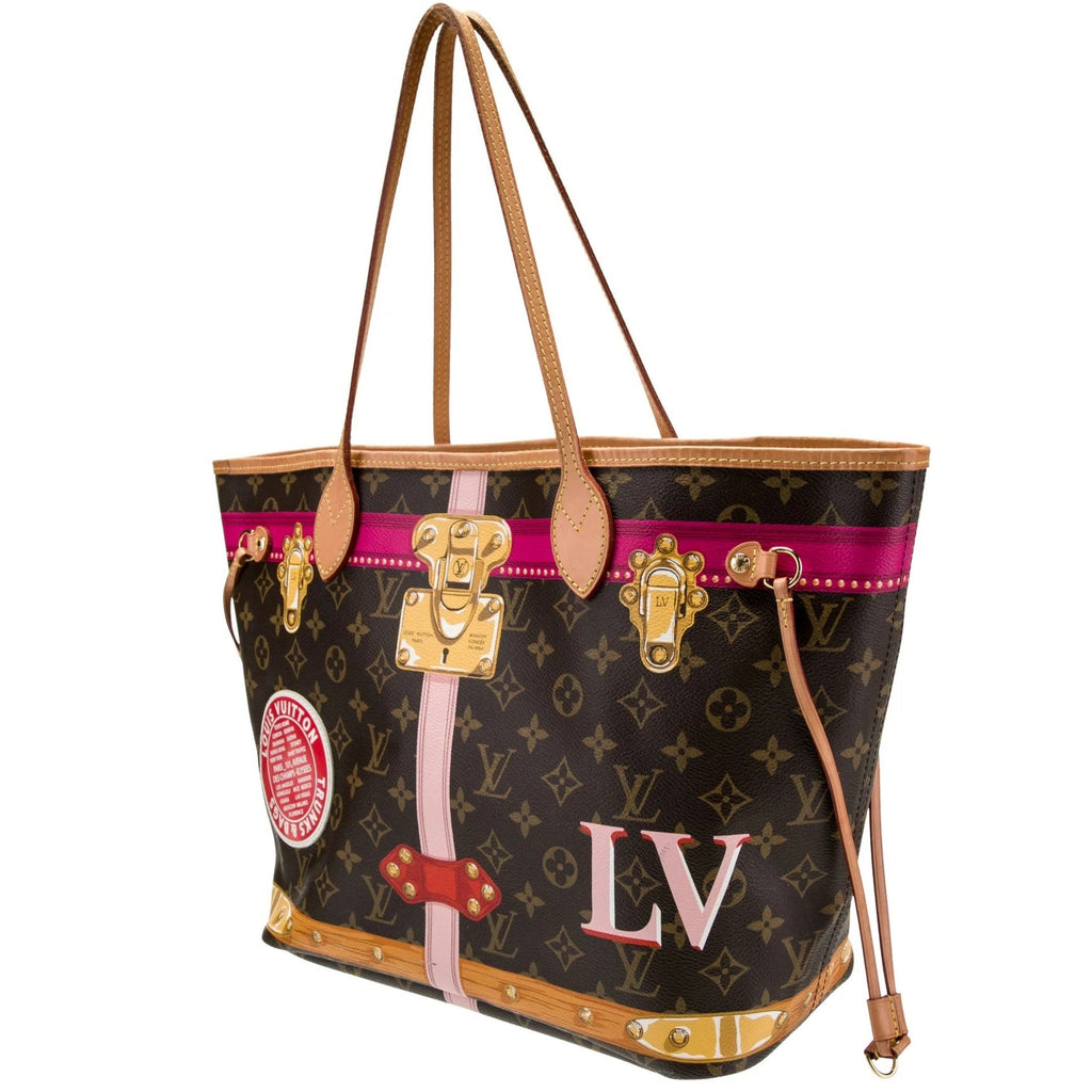 Louis Vuitton Monogram Summer Trunks Neverfull MM