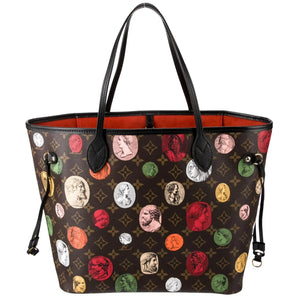 Louis Vuitton X FORNASETTI Cameo Neverfull MM w/ Pouch