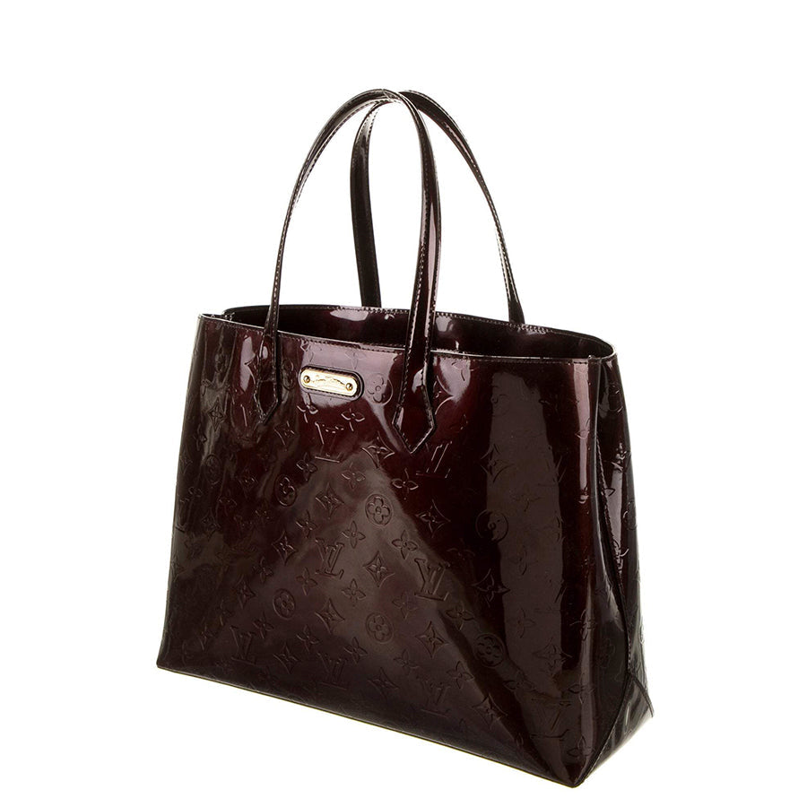 Louis Vuitton Pre-Owned Vernis Monogram Wilshire PM Tote Bag