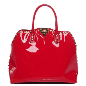 Valentino Rockstud Dome Satchel Bag