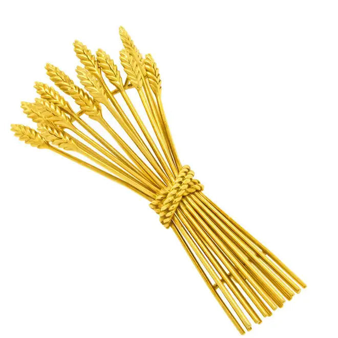 Tiffany & Co. Sheaf of Wheat Gold Brooch