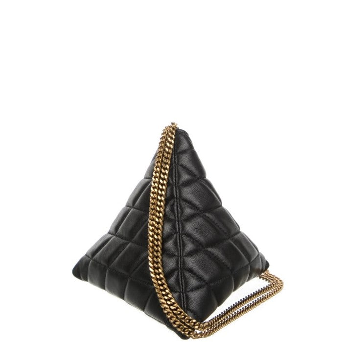 Ysl best sale triangle clutch