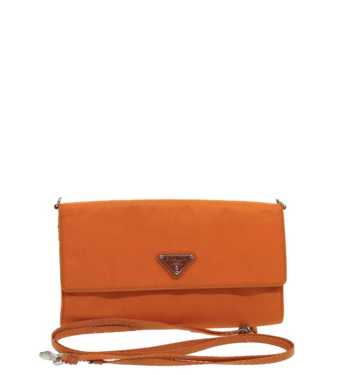 Prada nylon wallet on chain Clearance