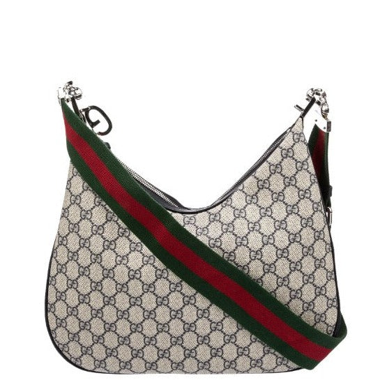 Gucci GG Supreme Large Attache Shoulder Bag