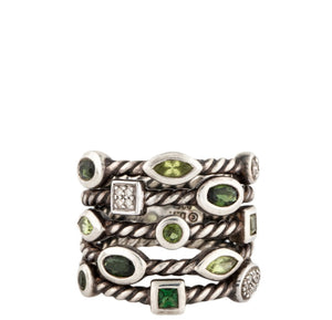 David Yurman Multi-row Confetti Ring