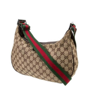 Gucci GG Canvas Messenger Crossbody Bag