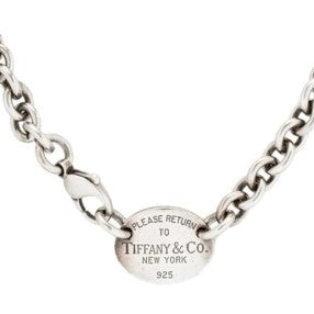 Tiffany & Co. Return To Tiffany Oval Tag Choker