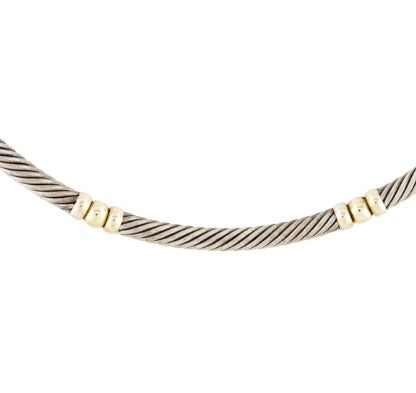 David Yurman Hampton Cable Collar Necklace