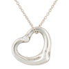 Tiffany & Co. Diamond Open Heart Necklace