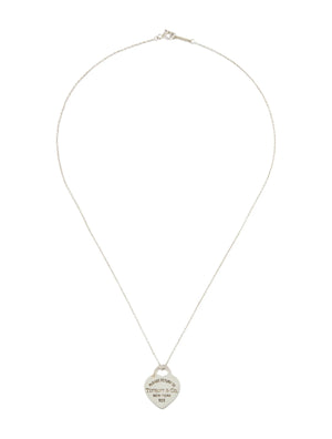 Tiffany & Co Heart Tag Pendant Necklace