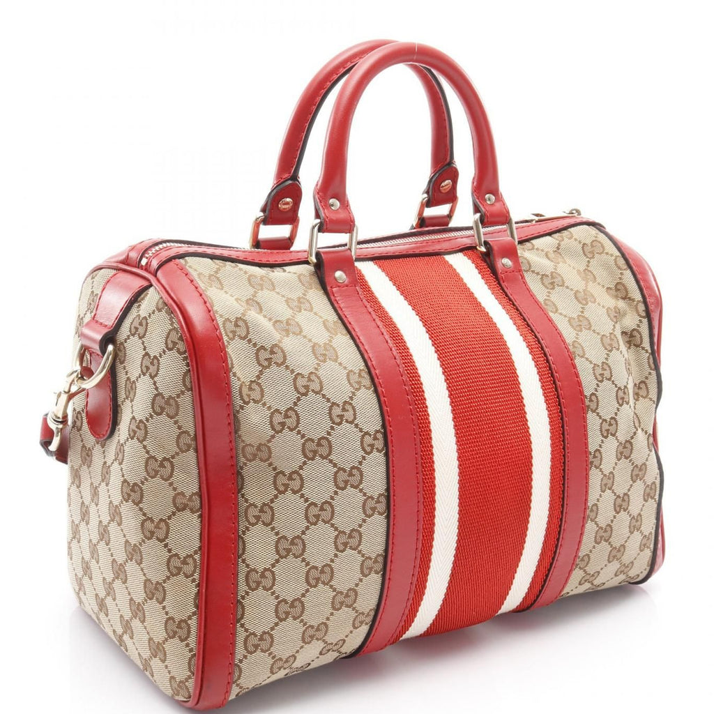 Gucci GG Web Boston Bag