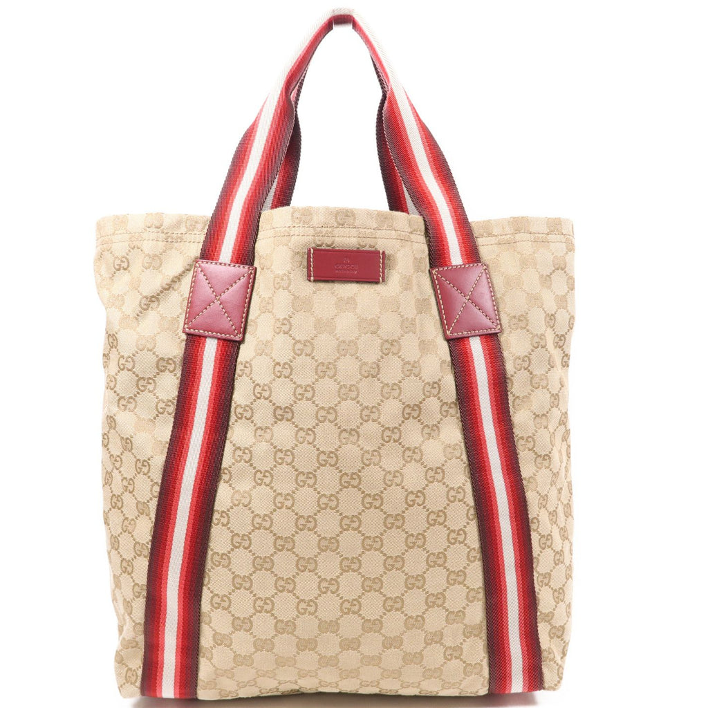 Gucci Medium Canvas Web Tote