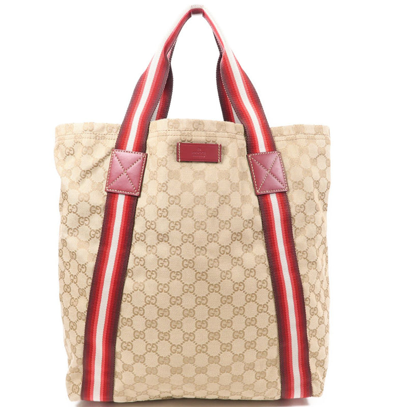 Gucci Medium Canvas Web Tote