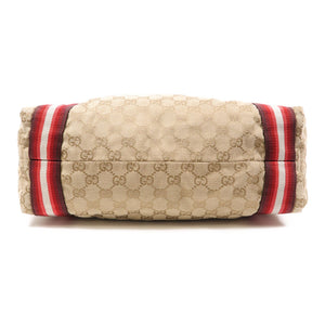 Gucci Medium Canvas Web Tote