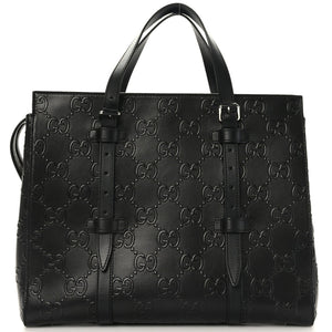 Gucci GG Tennis Embossed Tote Bag