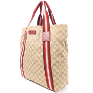Gucci Medium Canvas Web Tote